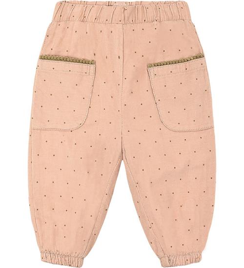 Hust and Claire Fløjlsbukser - HCTrine - Rugby Tan m. Prikker