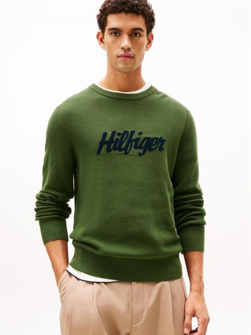 SEASONAL GRAPHIC COTTON CNECK