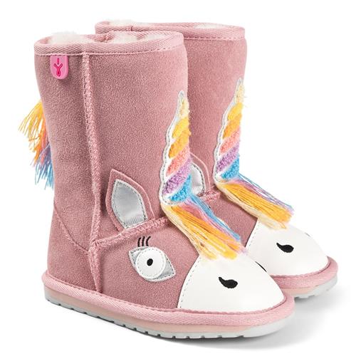 Emu Australia Magic Unicorn Støvler Pale Pink  Pale Pink  28 EU  Lyserød  28 EU  kvinde