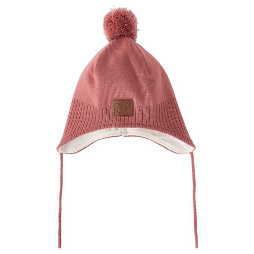 Kuling Narvik Helmet Beanie Med Fleeceforing Burnt Pink 48/50 cm  Lyserød  48/50 cm  unisex