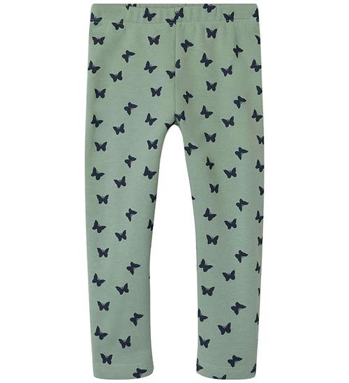 Name It Leggings - Sweat - NmfDavina - Lily Pad/BUTTERFLY AOP