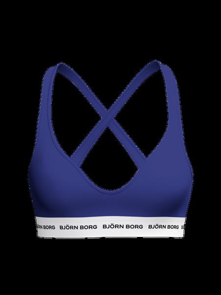Björn Borg Logo Bralette Blå, XL