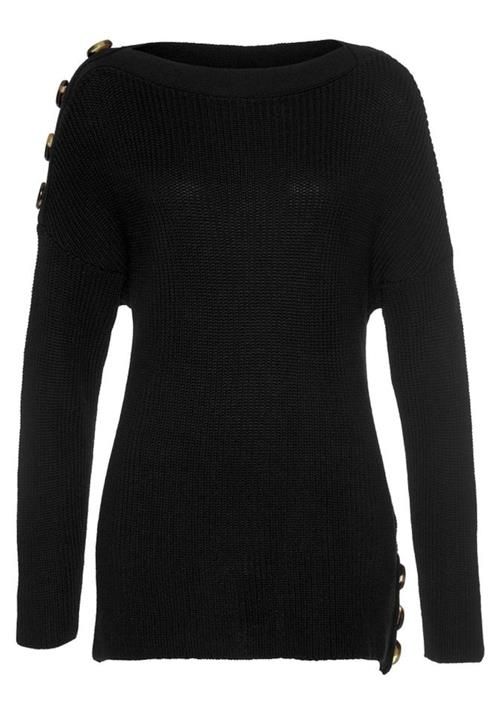 LASCANA Pullover  sort