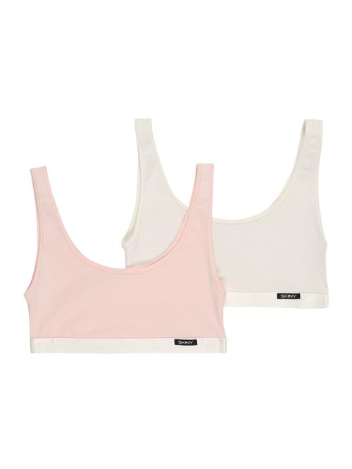 Skiny BH  pudder / hvid