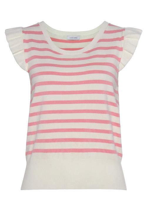 LASCANA Pullover  beige / rosé