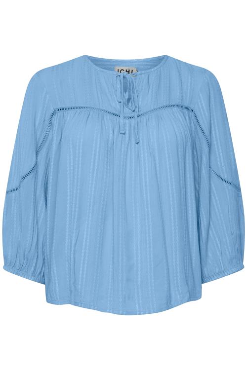 ICHI Bluse 'Selis'  himmelblå