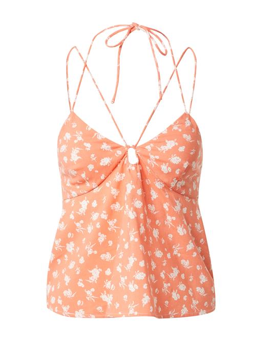 EDITED Overdel 'Allie'  orange-meleret / hvid