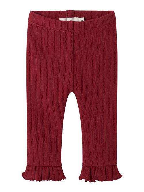 LIL ATELIER Leggings Rita Red Dahlia