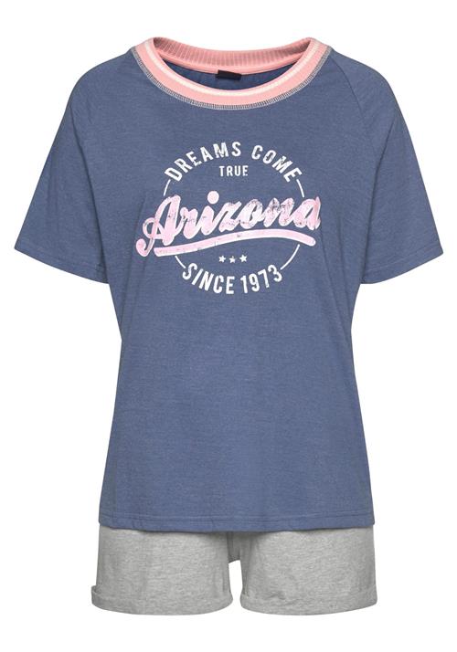 ARIZONA Pyjamas  røgblå / grå / lyserød