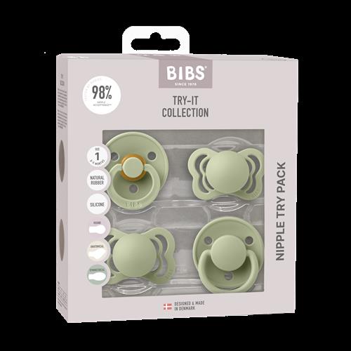 BIBS Try-it Collection Sutter Sage  Sage Sage 0+ months  Grøn  0+ måneder  unisex