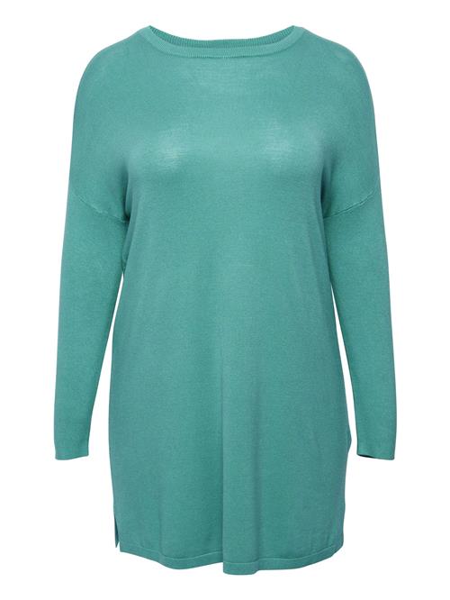 Fransa Curve Strikkjole 'Blume'  grøn