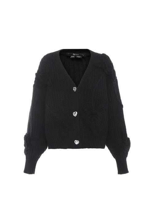faina Cardigan  sort