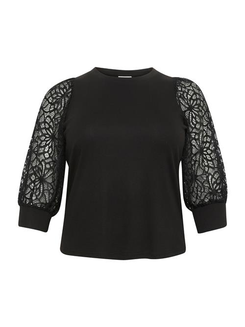 KAFFE CURVE Bluse 'KC Bella'  sort