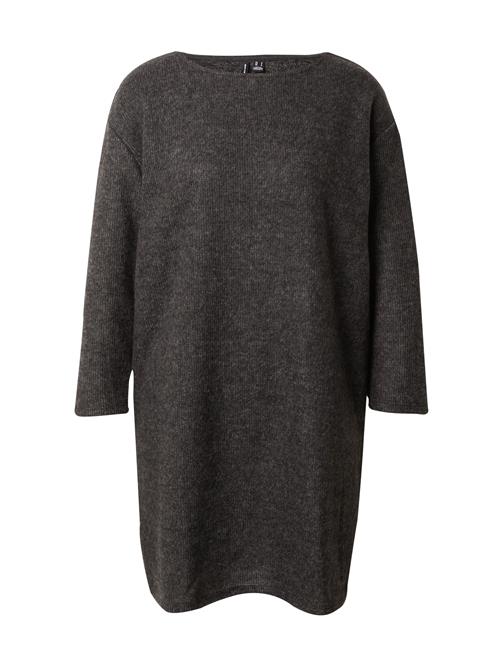 VERO MODA Strikkjole 'Blis'  sort-meleret