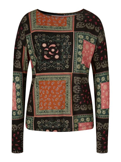 heine Shirts  grøn / orange / rød / sort