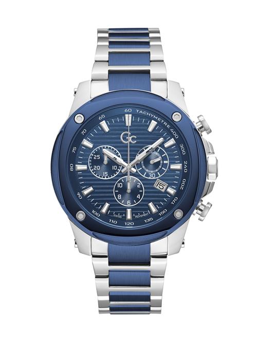 Gc Analogt ur 'Brave'  koboltblåt / sølv