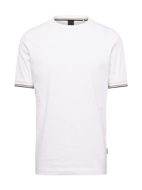 BOSS Bluser & t-shirts 'Thompson 04'  karamel / sort-meleret / hvid