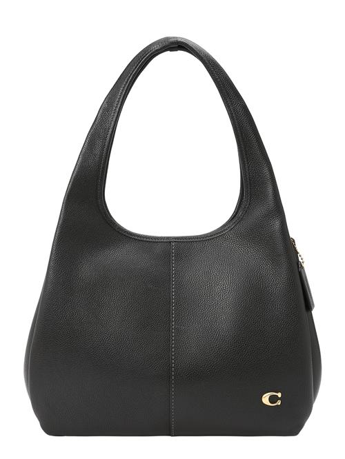 COACH Skuldertaske 'LANA SHOULDER BAG'  guld / sort