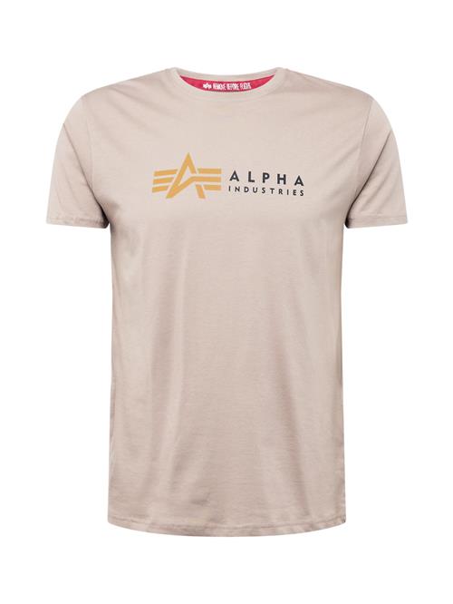 ALPHA INDUSTRIES Bluser & t-shirts  sand / orange / sort