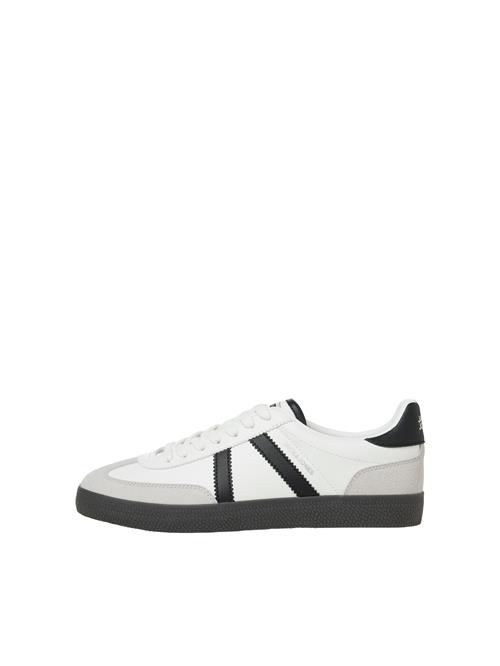 JACK & JONES Sneaker low 'Mambo'  lysegrå / sort / hvid