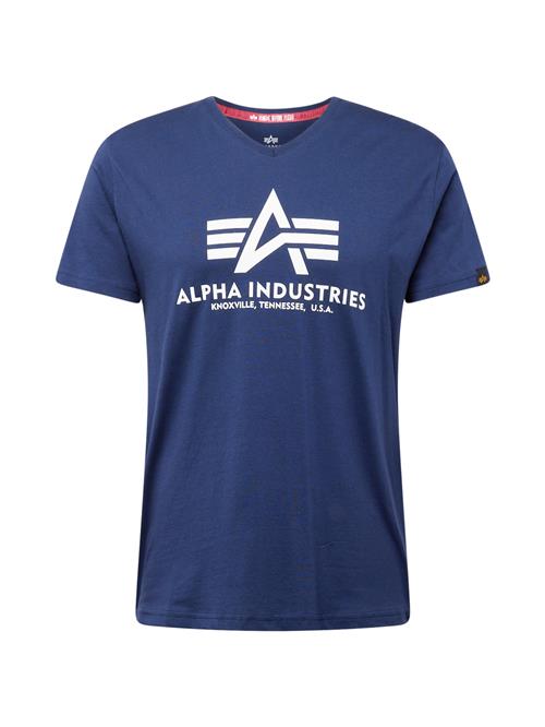 ALPHA INDUSTRIES Bluser & t-shirts  navy / hvid
