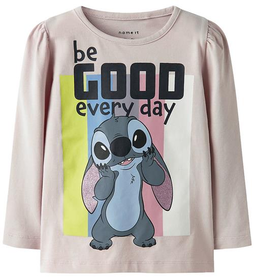 Name It Bluse - Noos - NmfDiana - Stitch - Lilac Marble