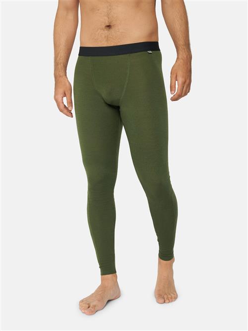 DANISH ENDURANCE Funktionsbukser 'Merino'  grøn / sort