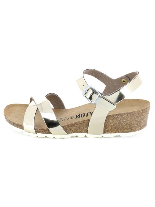 Bayton Sandaler 'CANBERRA'  creme / lysebrun / guld / hvid