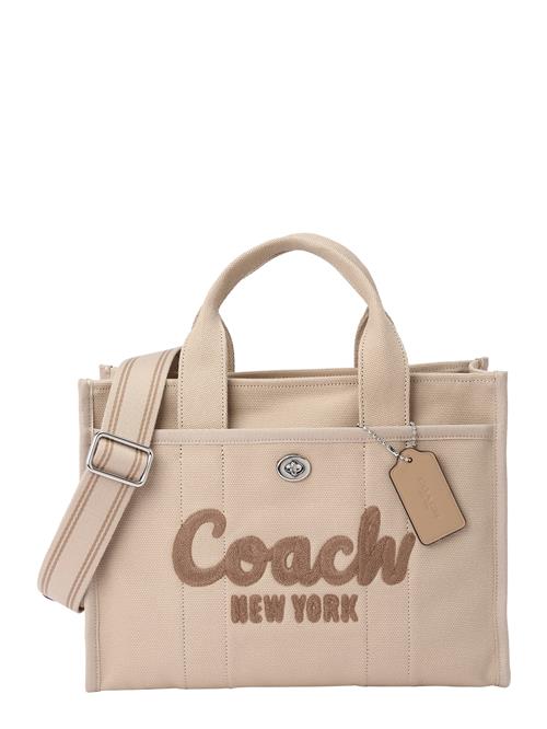 COACH Håndtaske 'CARGO TOTE BAG'  beige / brokade