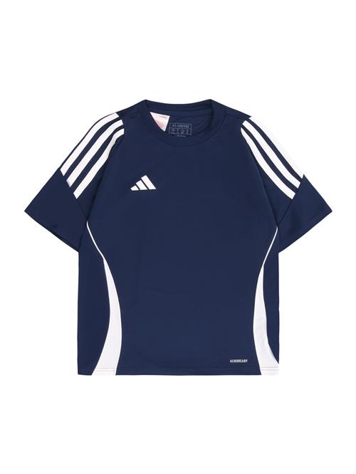 ADIDAS PERFORMANCE Funktionsskjorte 'Tiro 24'  marin / hvid