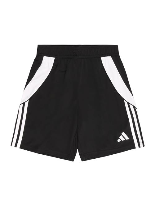 ADIDAS PERFORMANCE Sportsbukser 'Tiro 24'  sort / hvid