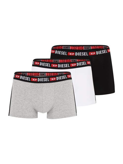 DIESEL Boksershorts 'SHAWN'  grå-meleret / rød / sort / hvid