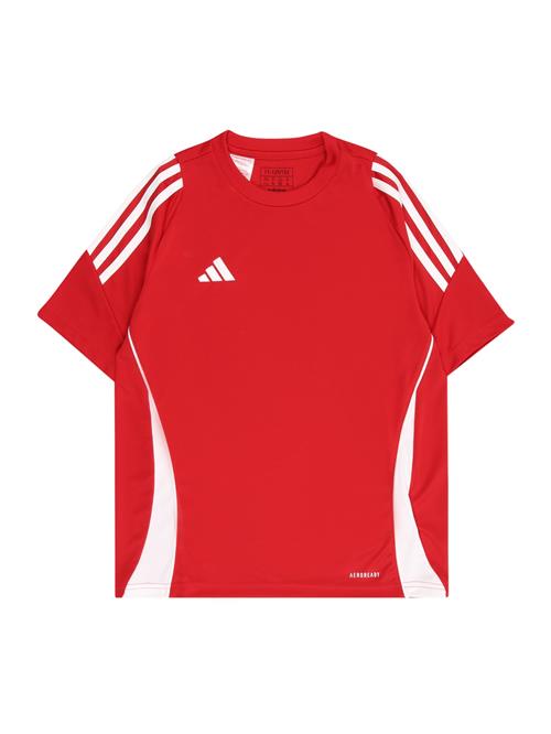 ADIDAS PERFORMANCE Funktionsskjorte 'Tiro 24'  rød / hvid