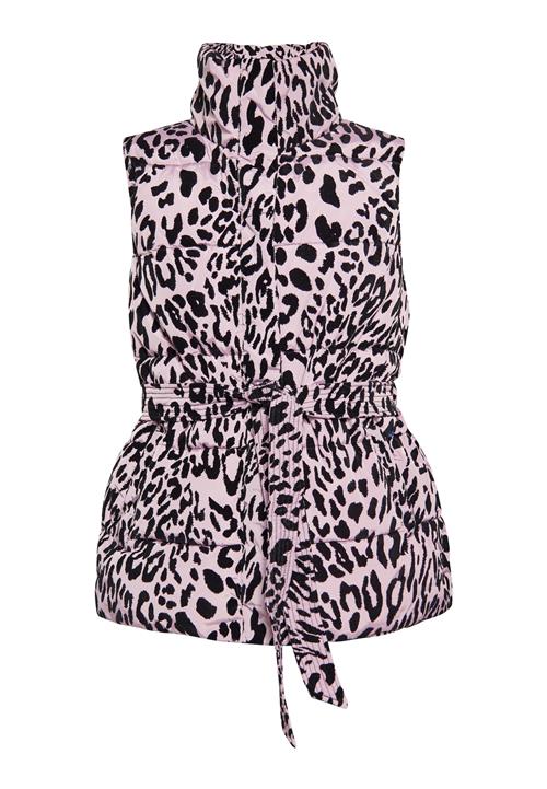 faina Vest  lyserød / sort