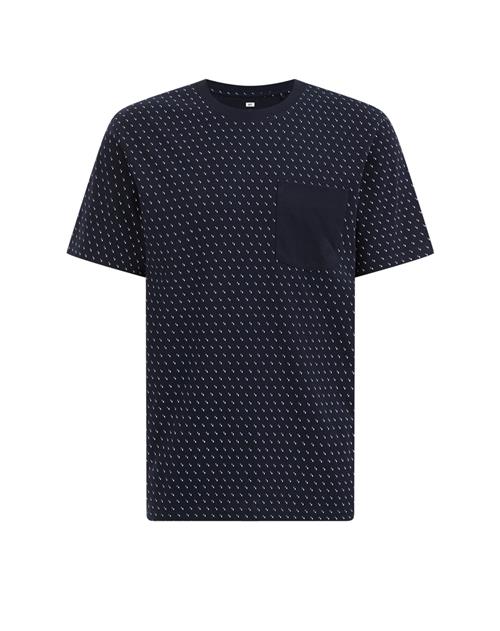 WE Fashion Bluser & t-shirts  marin / lyseblå / naturhvid