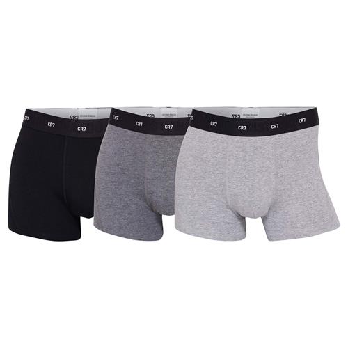 CR7 - Cristiano Ronaldo Boksershorts  grå / lysegrå / sort / hvid