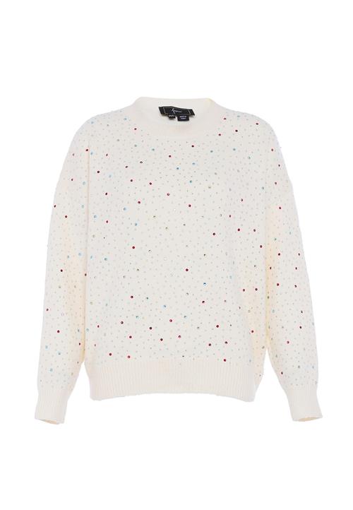 faina Pullover  uldhvid