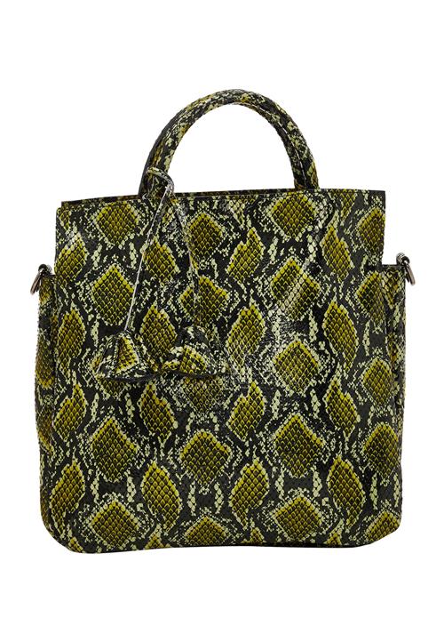 faina Håndtaske  lime / pastelgrøn / lysegrøn / sort