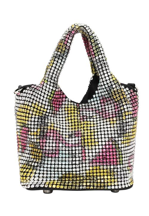 myMo at night Håndtaske  citrongul / fuchsia / sølv