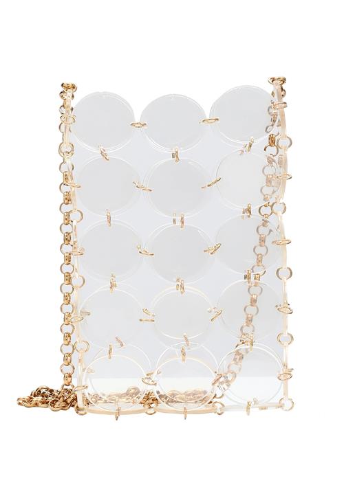 FELIPA Skuldertaske  guld / uldhvid