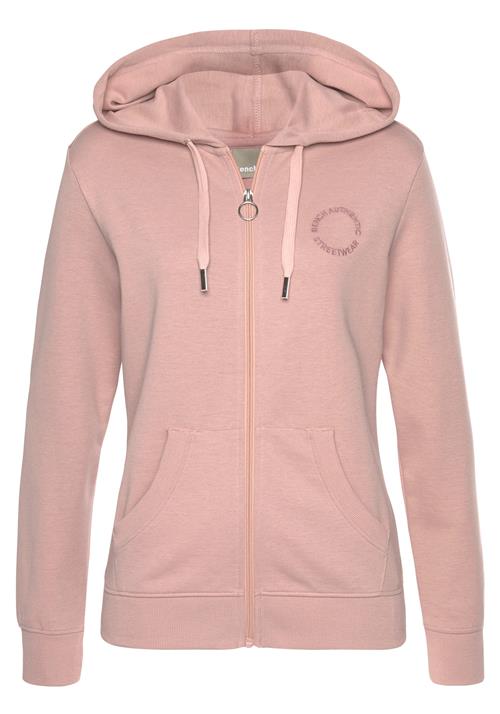 BENCH Sweatjakke  lysviolet / lyserød / gammelrosa