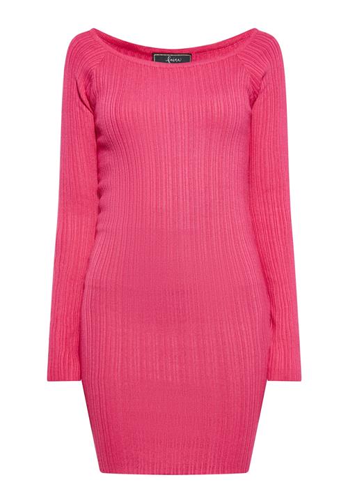 faina Strikkjole  pink