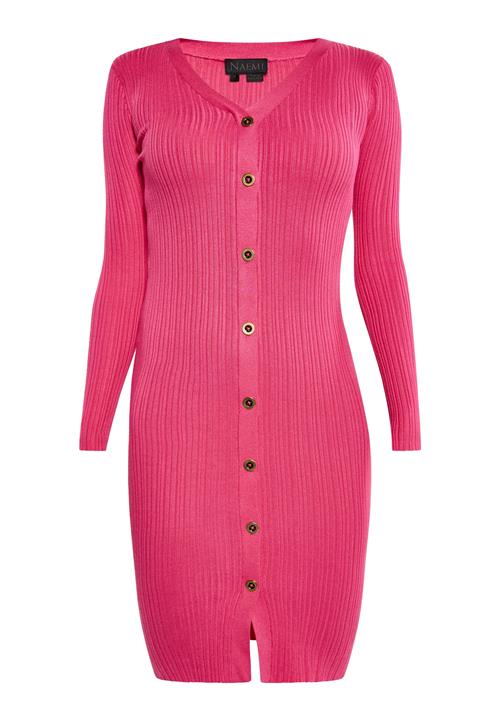 NAEMI Strikkjole  pink