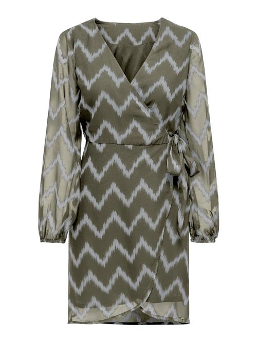 ONLY Kjole  lysegrå / khaki