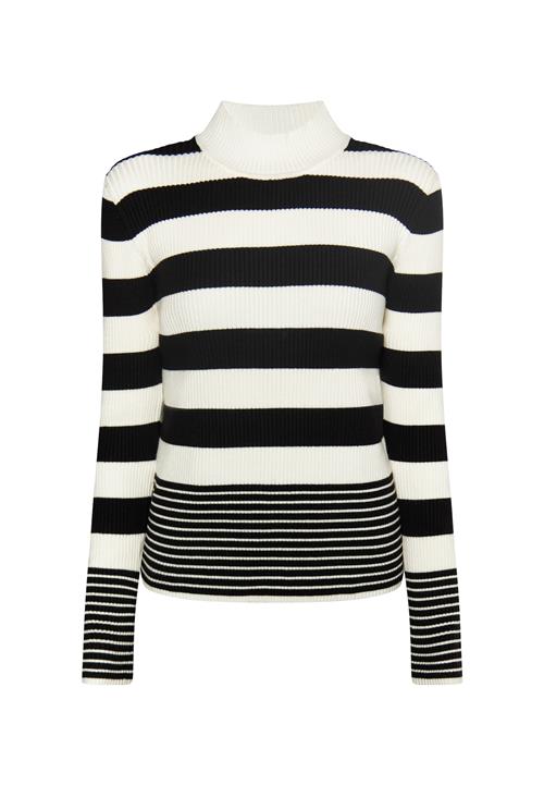 DreiMaster Klassik Pullover  sort / uldhvid