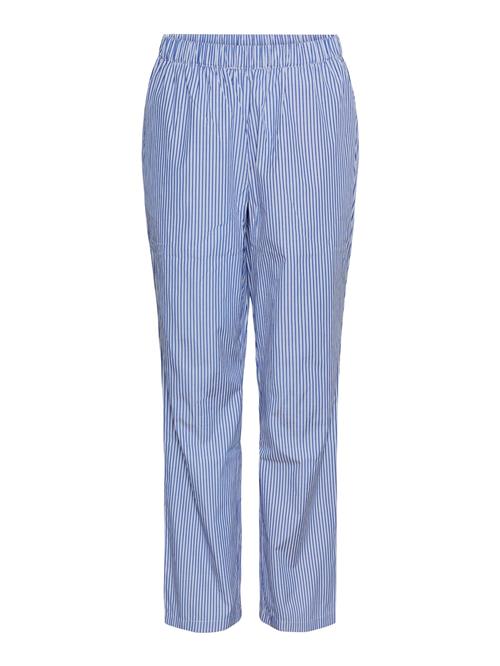 PIECES Bukser 'HOLLY'  marin / hvid