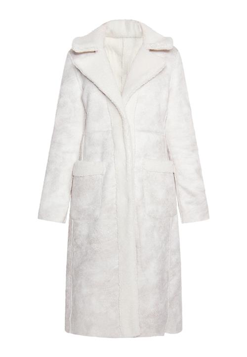 usha FESTIVAL Vinterfrakke 'Rakata'  uldhvid