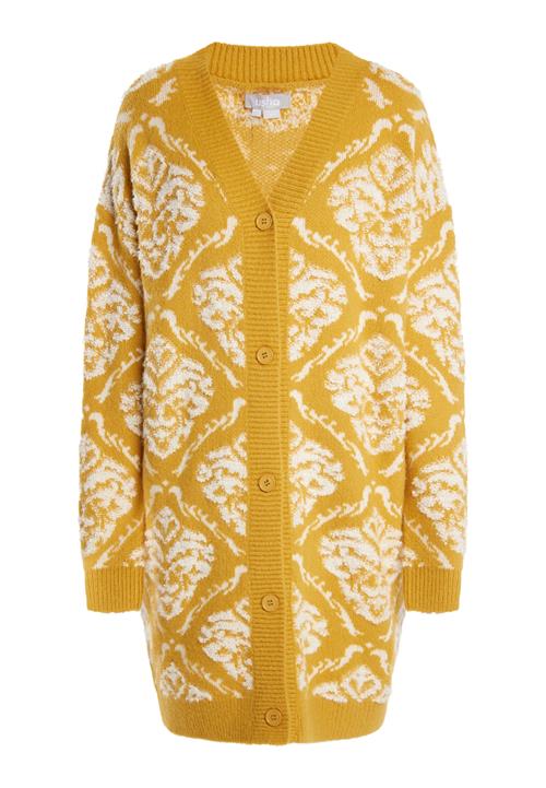 Usha Cardigan  ecru / curry