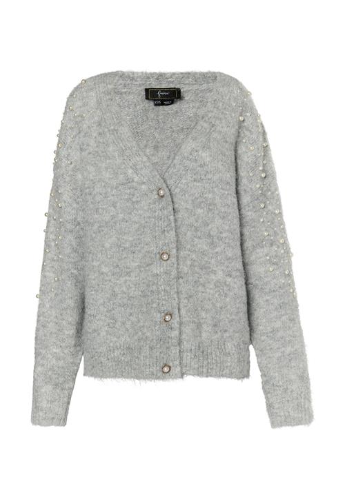 faina Cardigan  grå-meleret