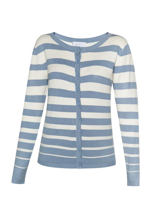 usha BLUE LABEL Cardigan 'Fenia'  himmelblå / hvid
